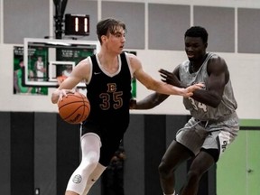 Caelum Swanton-Rodger looks to continue his legacy and “prove that kids don’t have to leave Calgary in order to play Division 1” basketball.