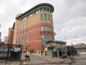 FILE - The Calgary Drop-In Centre was photographed on Monday, March 23, 2020. A program that helped homeless Calgarians replace ID documents has been discontinued after running out of funding.
