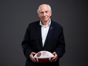 A highly regarded lawyer, Calgary community leader and champion of sport in Canada, Doug Mitchell is being inducted into the Canadian Football Hall of Fame. Photo courtesy of CFL