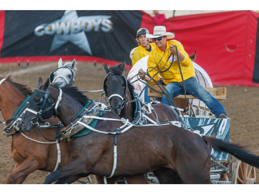 Chad Fike happy with his performance so far at the Rangeland Derby