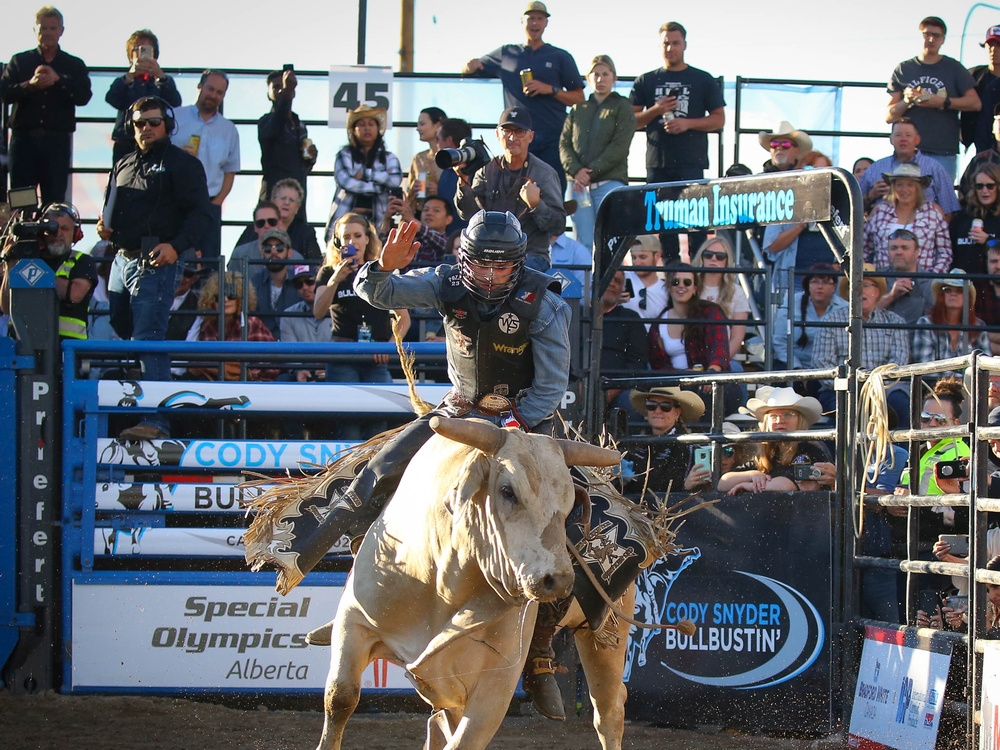 Alberta bull-rider West hopes to build on big win