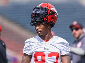 If he’s able to recover in time from a quad injury and play Saturday, receiver Malik Henry’s presence would provide a major boost for the Stampeders.