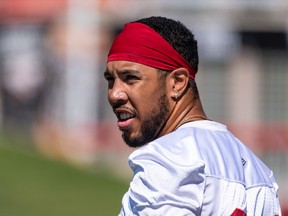 Reggie Begelton says the performance of the Calgary Stampeders' receivers, including himself, in the last two games is 