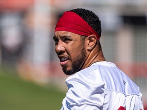 Reggie Begelton says the performance of the Calgary Stampeders' receivers, including himself, in the last two games is