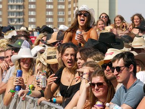 Country music fans are excited to be back at the 2022 Country Thunder music festival held at Fort Calgary on Friday, August 19, 2022. Dean Pilling/Postmedia