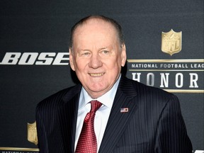 Former NFL player Len Dawson attends the 5th Annual NFL Honors at Bill Graham Civic Auditorium on February 6, 2016 in San Francisco, California.