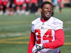 Dedrick Mills will be the Calgary Stampeders’ starting running back when they take on the Redblacks in Ottawa on Friday.