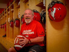 Long-time Calgary Stampeders equipment manager George Hopkins is entering his 47th season with the Red and White. Al Charest/Postmedia