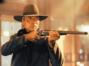 Clint Eastwood in Unforgiven. The movie that filmed in Alberta was released 30 years ago.