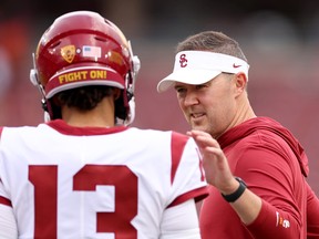 Head coach Lincoln Riley's move to USC has brought with it instant prosperity for the Pac-12's Trojans.