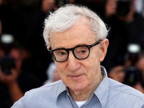 Director Woody Allen poses during a photocall for the film "Cafe Society" out of competition, before the opening of the 69th Cannes Film Festival in Cannes, France, May 11, 2016.