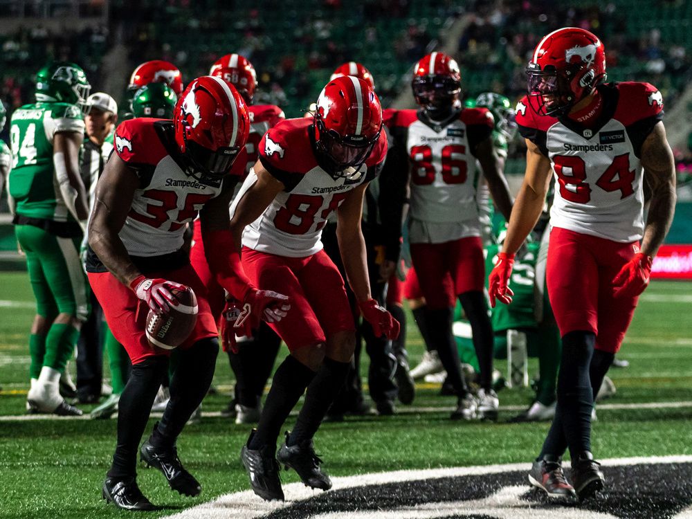 Riders eliminated from CFL playoff race with 32-21 loss to Stamps