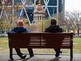 James Short Park in downtown Calgary has been renamed 和園 Harmony Park to acknowledge racism faced by Chinese Calgarians. The park was photographed on Friday, Oct. 14, 2022.