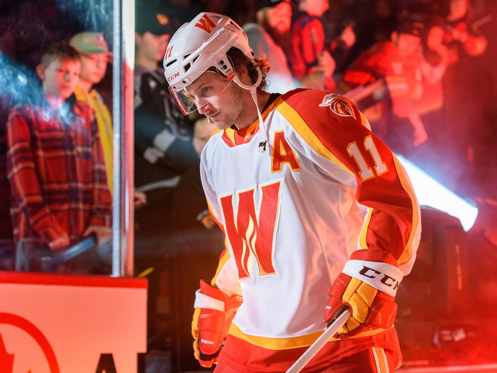 Wranglers Report: Flames hopeful Jones determined to add to NHL resume
