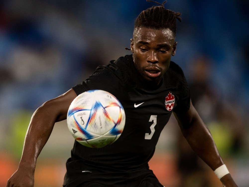 Canada National Team Sam Adekugbe #3 Qatar World Cup 2022-23 Away Yout -  Praise To Heaven