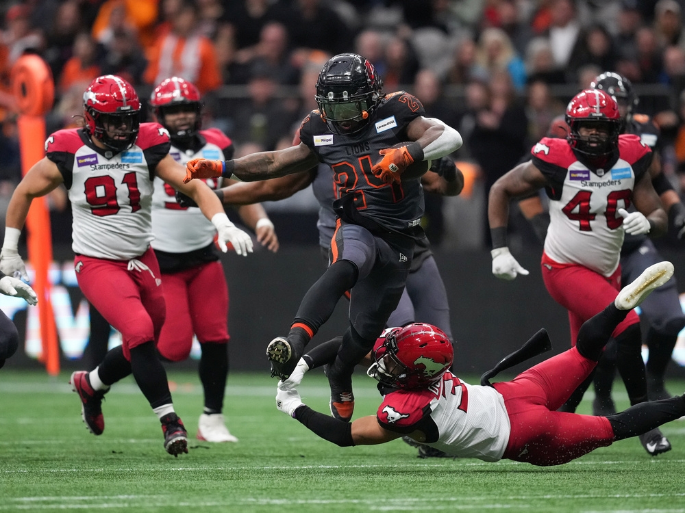 Post-Game Nov. 12  Jevon Cottoy - BC Lions