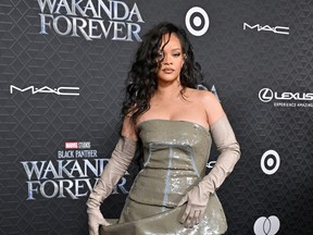 Rihanna - Black Panther Wakanda Forever premiere Hollywood 2022 - Getty