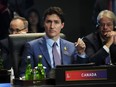 Prime Minister Justin Trudeau takes part in the first working session of the G20 leaders summit in Nusa Dua, Bali, Indonesia, Tuesday, Nov. 15, 2022.