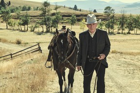 Harrison Ford stars as Jacob Dutton in the Yellowstone prequel series 1923, streaming on Paramount+.