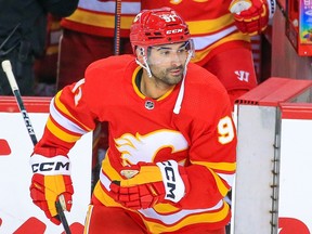 Calgary Flames forward Nazem Kadri says he “would never want to be rested or sit out a game.”