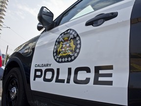 A Calgary police cruiser is pictured in a file image.