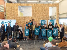 Homes by Avi celebrates its 25th year of partnership with Jack James High School construction students with a $1 million investment in scholarship funding for trades school students at SAIT.