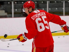 Flames prospect William Stromgren.