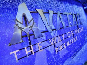 A general view of atmosphere is seen at the U.S. premiere of "Avatar: The Way of Water," at the Dolby Theatre in Los Angeles, Dec. 12, 2022.