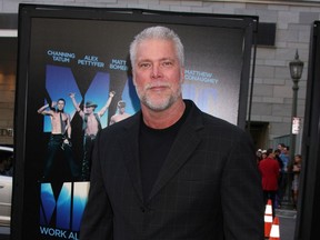 Wrestling legen Kevin Nash is seen at the "Magic Mike" premiere in Los Angeles in June 2012.
