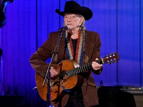 Willie Nelson performs at the 53rd Annual CMA Awards in Nashville, Tenn., Nov. 13, 2019.