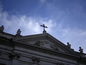 A Roman Catholic church in Lisbon, Friday, Feb. 10, 2023.