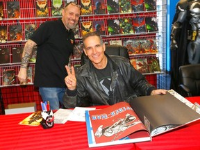 Comic book icon Todd McFarlane had hundreds of fans waiting for autographs at a meet-and-greet thanks to Video Game Trader and Comic Traders in Calgary on Sunday, March 12, 2023.