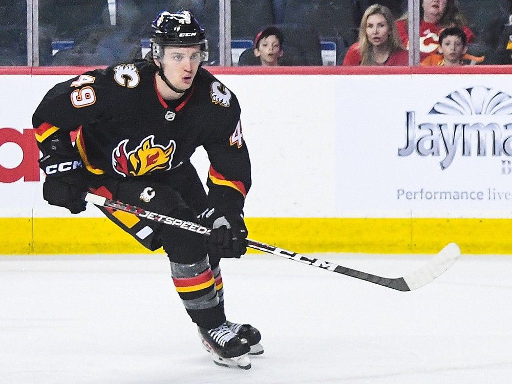 Jakob Pelletier Fountain Of Positivity For Calgary Flames | Calgary Sun