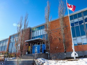 Senator Patrick Burns School in Calgary was photographed on Tuesday, Feb. 14, 2023.