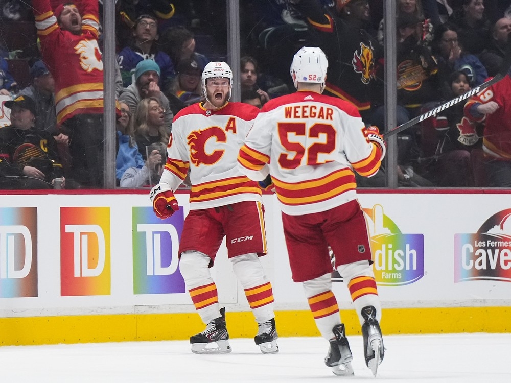 Huberdeau und Backlund erlösen sich durch den emotionalen Comeback-Sieg der Flames