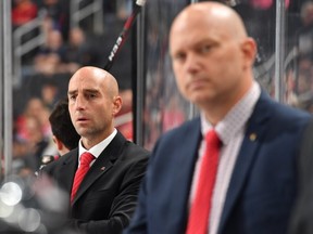 Mitch Love has won the AHL Coach of the Year award for the Calgary Wranglers for a second time.