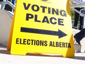 Alberta election advance poll