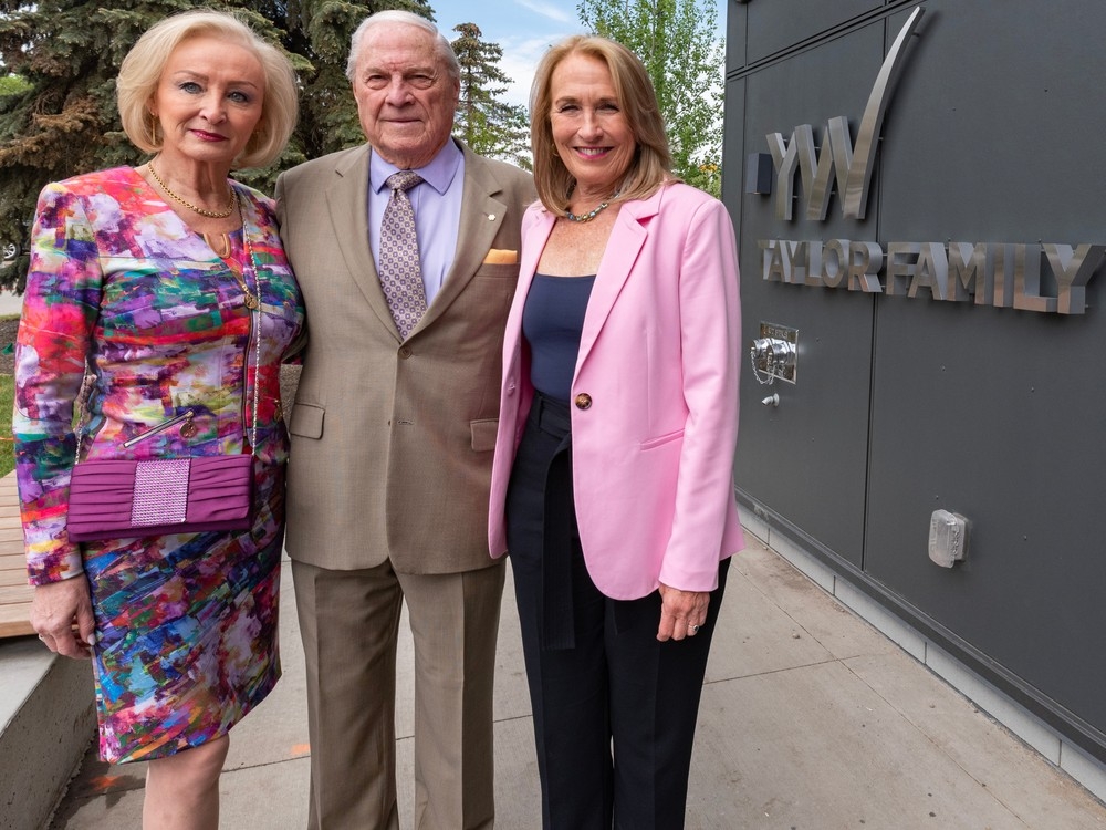 Taylor family honoured for 10million donation to YW Calgary's