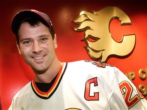 Craig Conroy when he became captain of the Flames