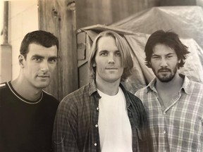 Dogstar L-R: Robert Mailhouse, Bret Domrose and Keanu Reeves.