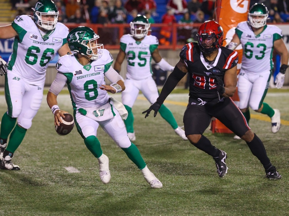 Defensive tackle T.J. Rayam making impact with Calgary Stampeders