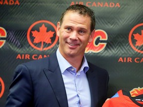 Calgary Flames will announce Craig Conroy as their new General Manager on Tuesday. Conroy has 12 years of front-office experience with the Calgary Flames and was their assistant general manager since 2014.. Al Charest/Postmedia