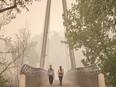 Calgary wildfire smoke