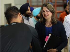 UCP Leader Danielle Smith campaign stop