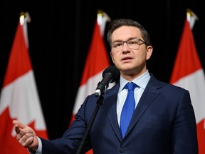 Conservative leader Pierre Poilievre made stops in Winnipeg South Centre and Portage-Lisgar Friday as did NDP leader Jagmeet Singh.
