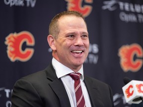 Calgary Flames general manager Craig Conroy