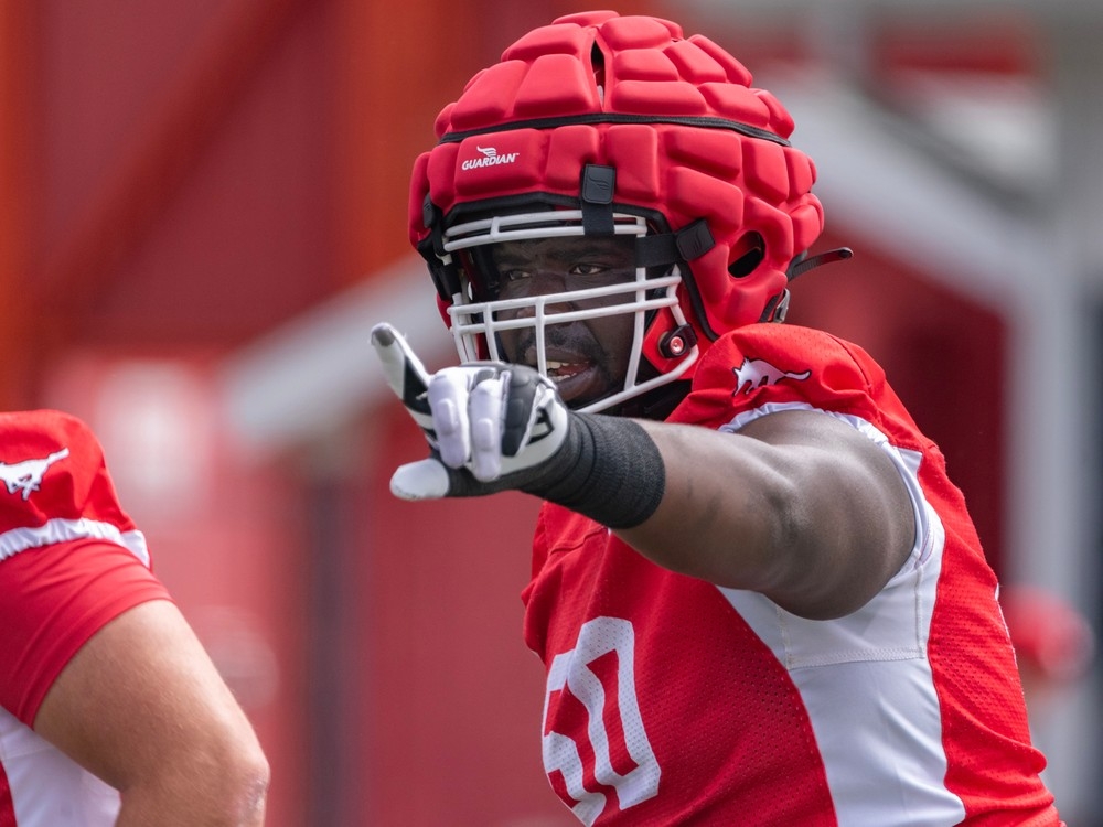 Path to starting at lefttackle for Stamps started with DM for Demery