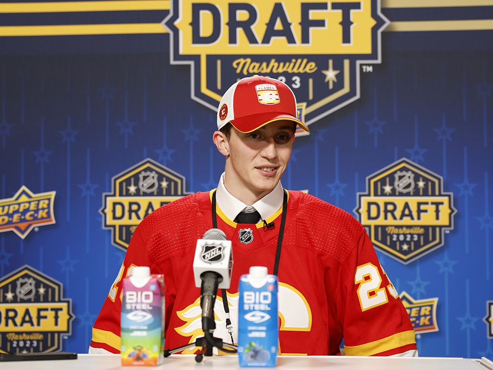 Flames Sign First-round Pick Samuel Honzek To Entry-level Contract ...