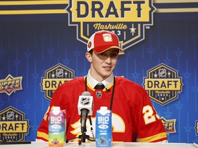 Flames draft pick Samuel Honzek
