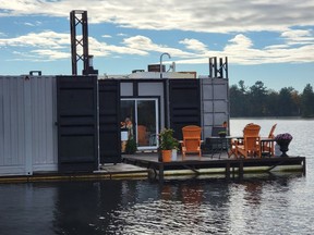 Floating homes can cruise the waterways and are engineered to freeze into the winter ice.